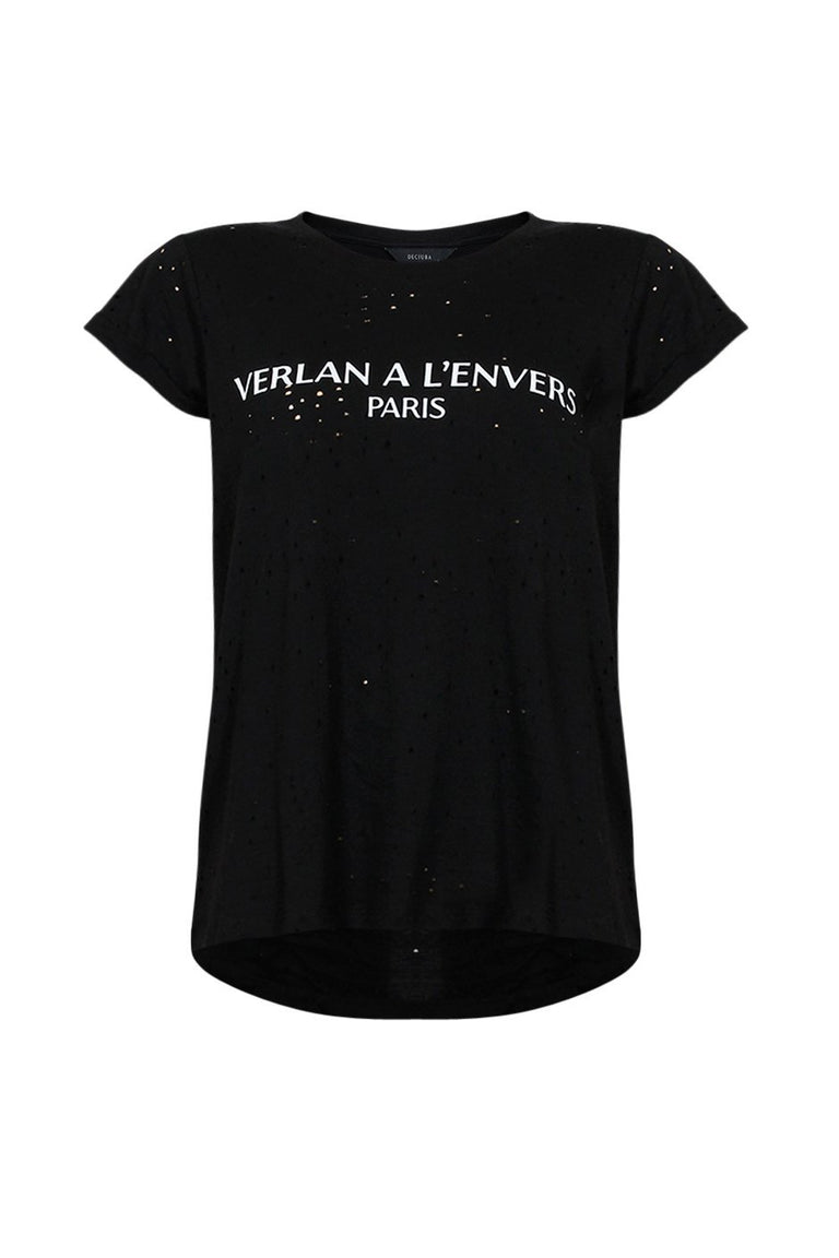 [TEST] Beccy Verlan Text Tee