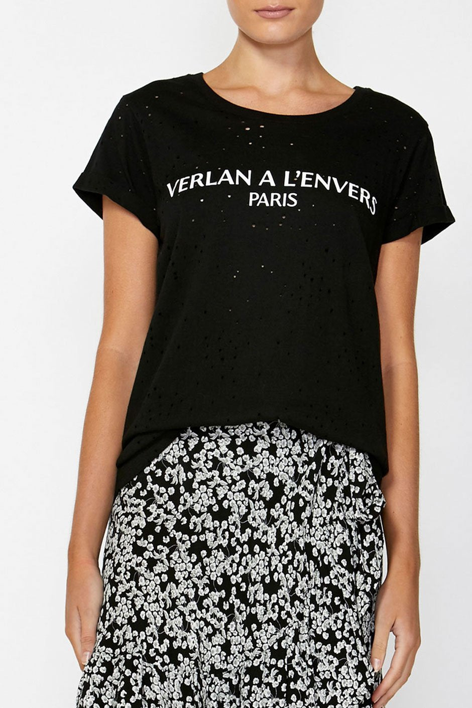 [TEST] Beccy Verlan Text Tee