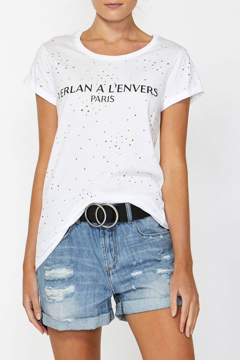 [TEST] Beccy Verlan Text Tee
