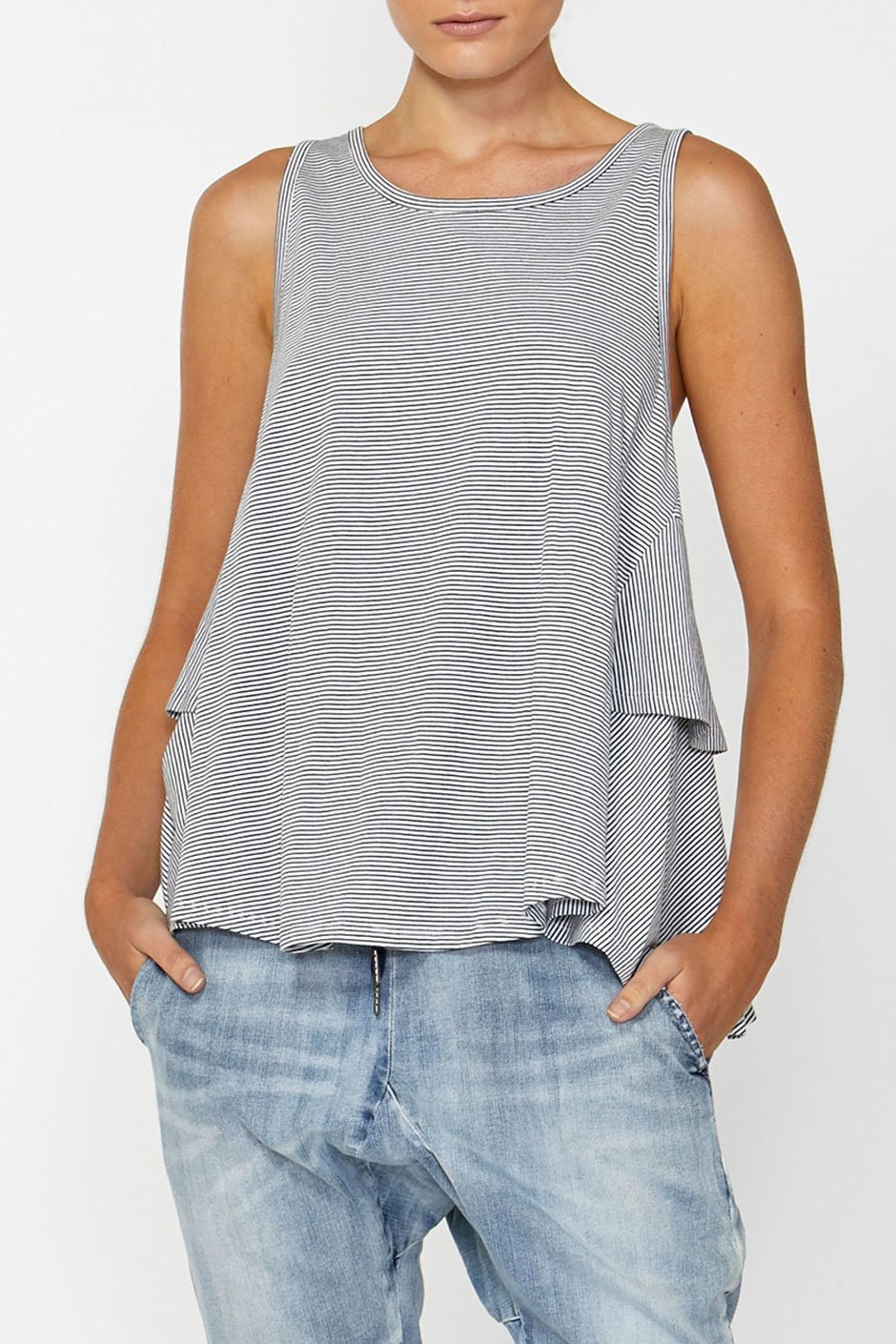 [TEST] Cassie Frill Back Tank