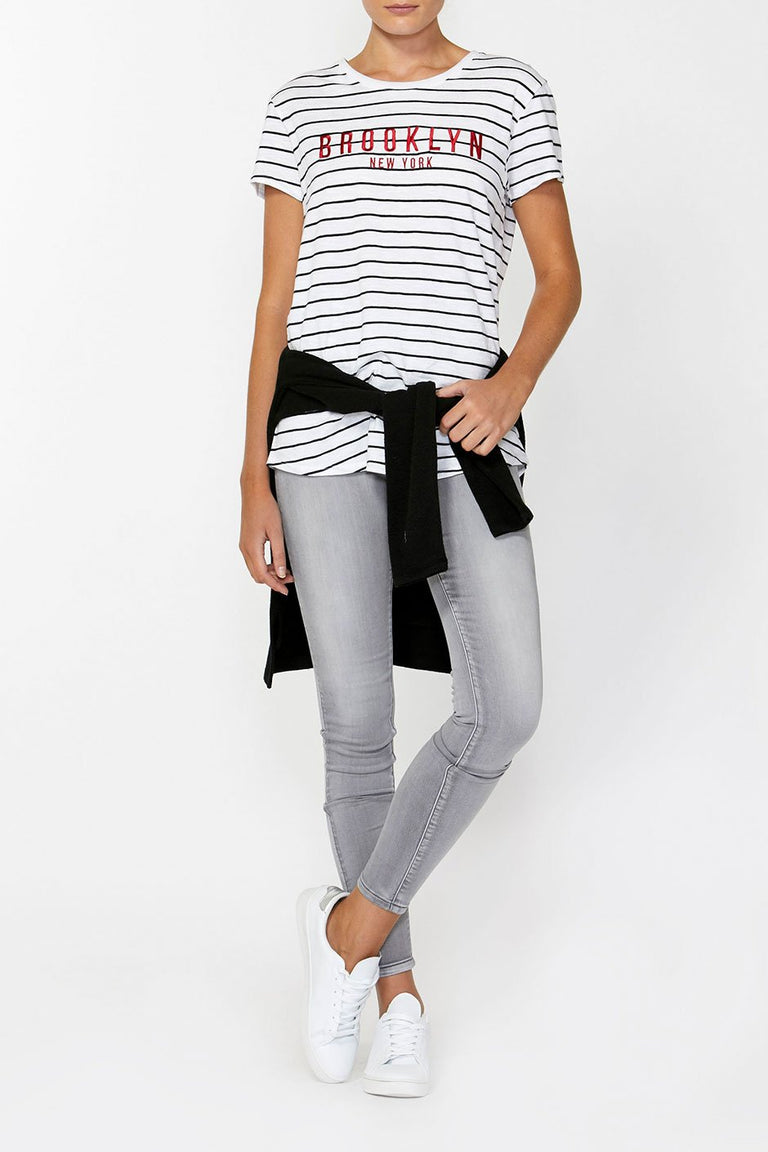 [TEST] Brooklyn Stripe Tee