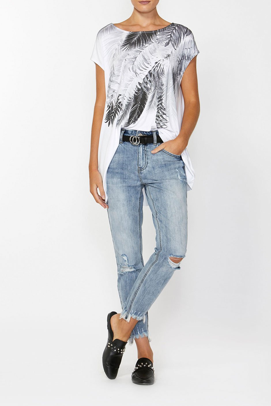 [TEST] Carlotta Tropical Print Tee