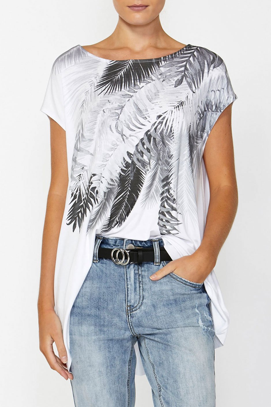 [TEST] Carlotta Tropical Print Tee