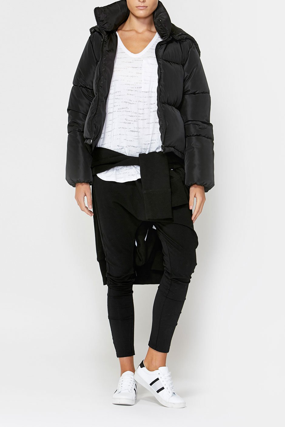 [TEST] Luxe Hooded Puffer Jacket