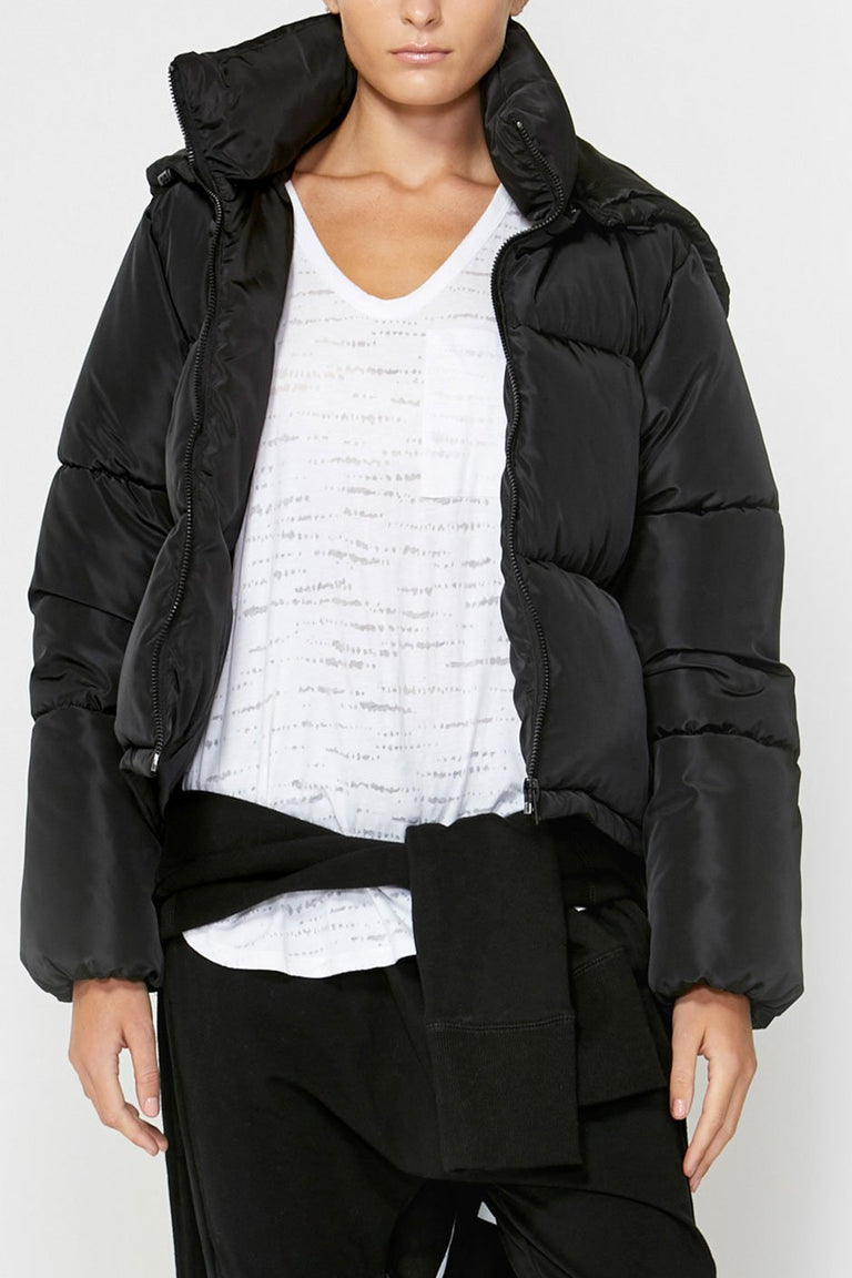 [TEST] Luxe Hooded Puffer Jacket