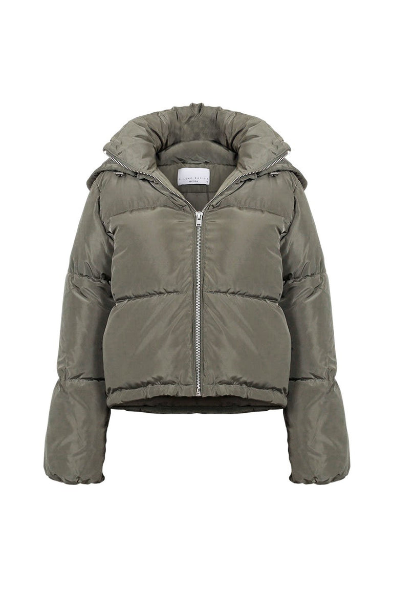 [TEST] Luxe Hooded Puffer Jacket