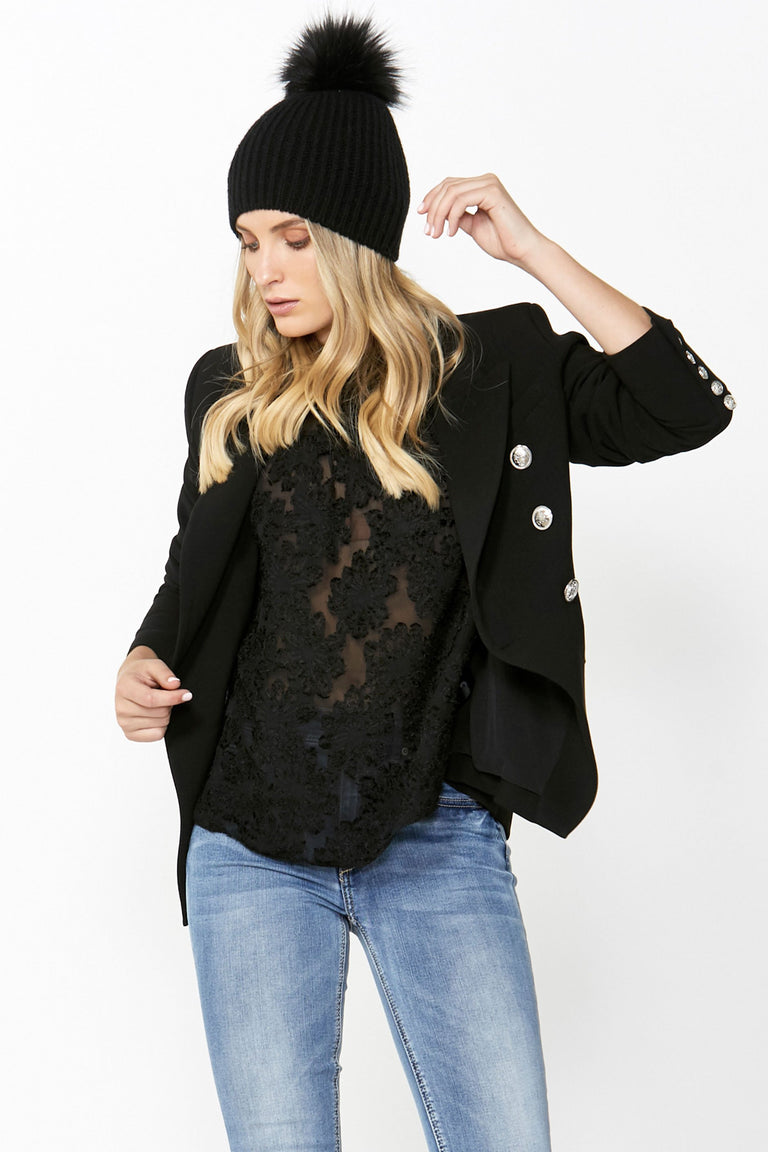 [TEST] Arabella Floral Burnout Blouse
