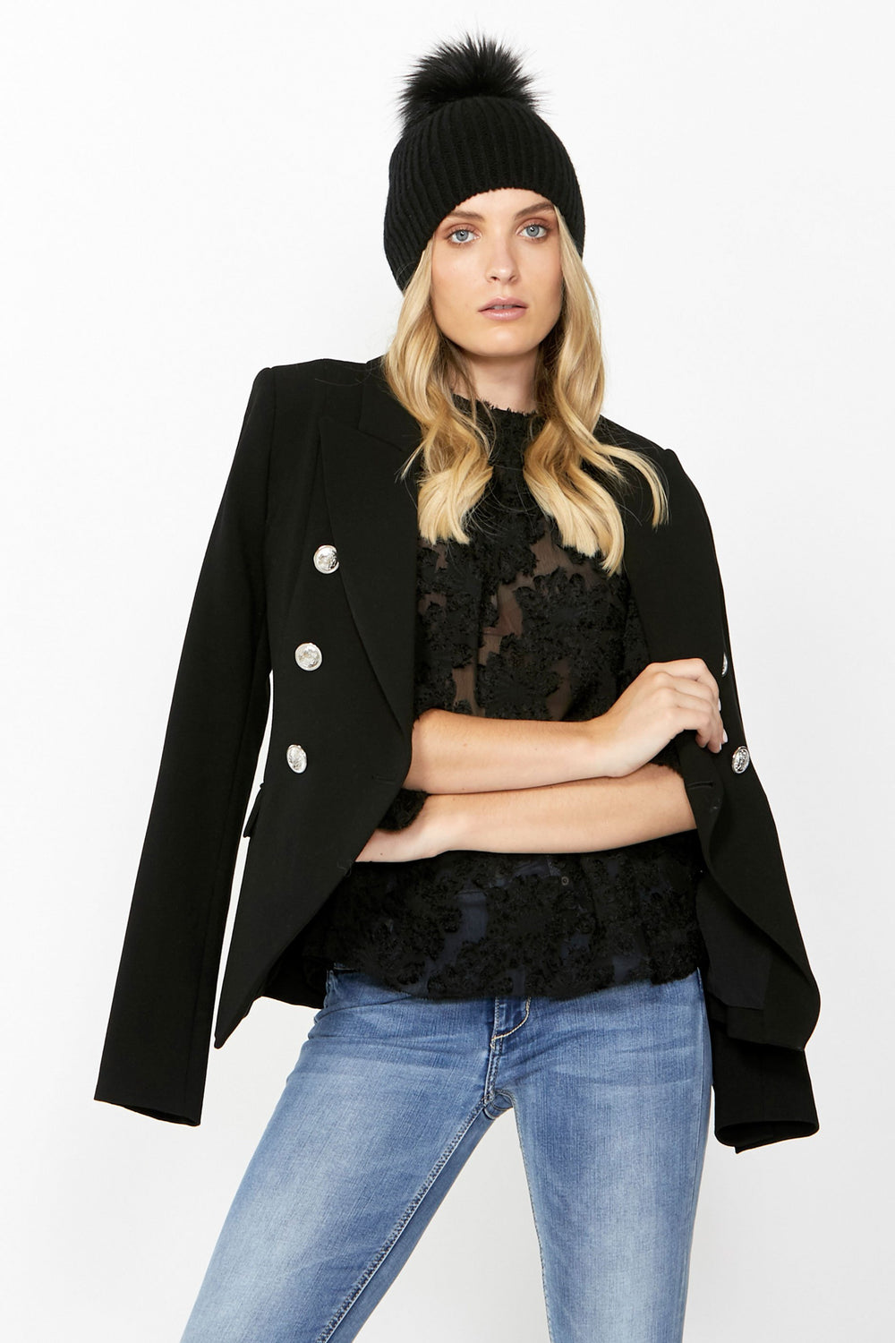 [TEST] Arabella Floral Burnout Blouse