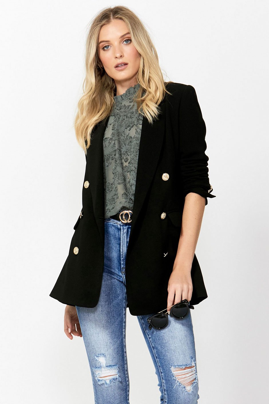 [TEST] Arabella Floral Burnout Blouse