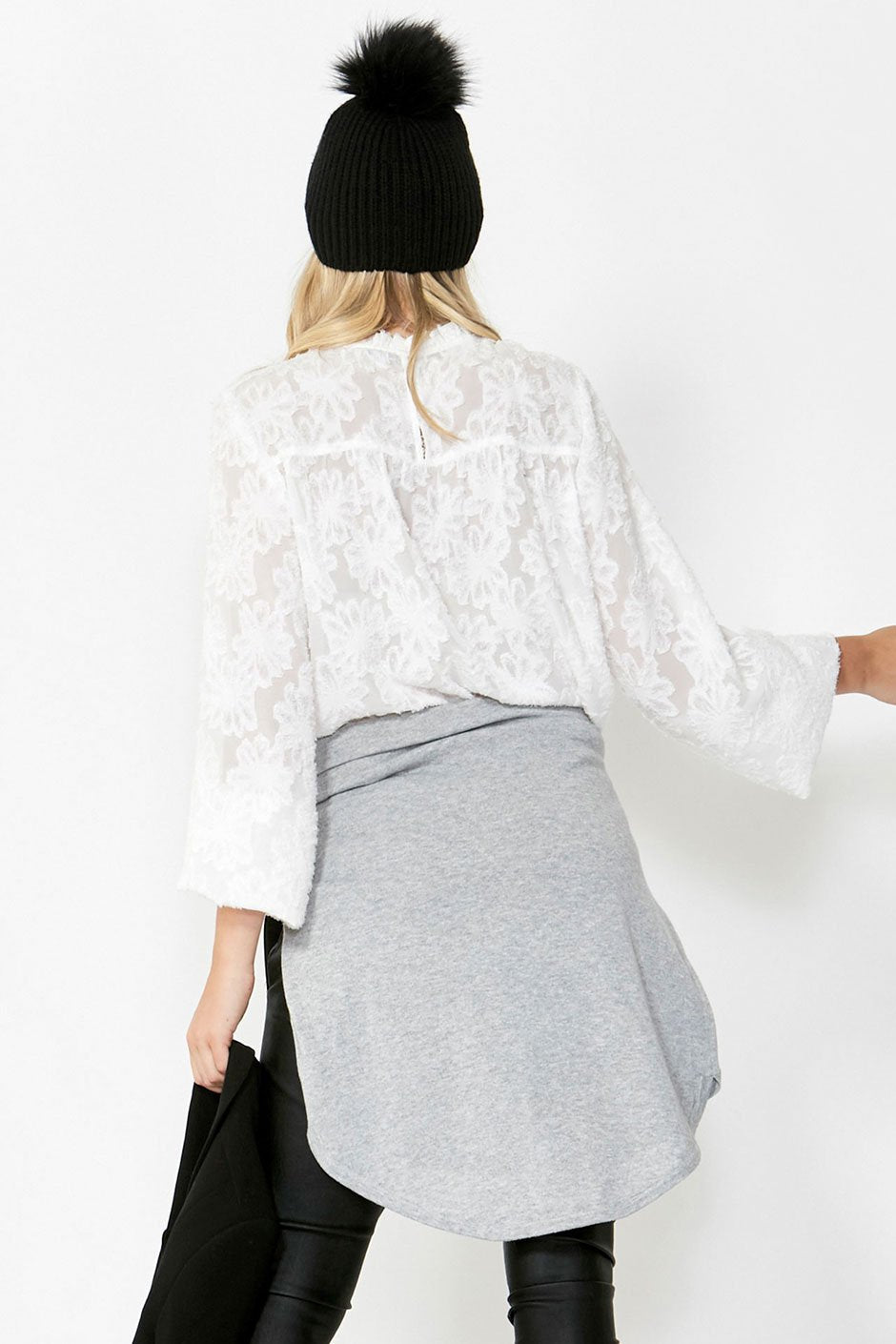 [TEST] Arabella Floral Burnout Blouse