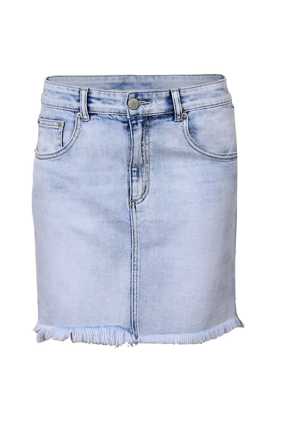 [TEST] Georgina Step Hem Mini Skirt