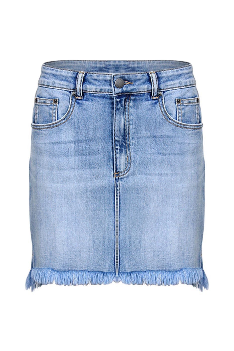 [TEST] Georgina Step Hem Mini Skirt