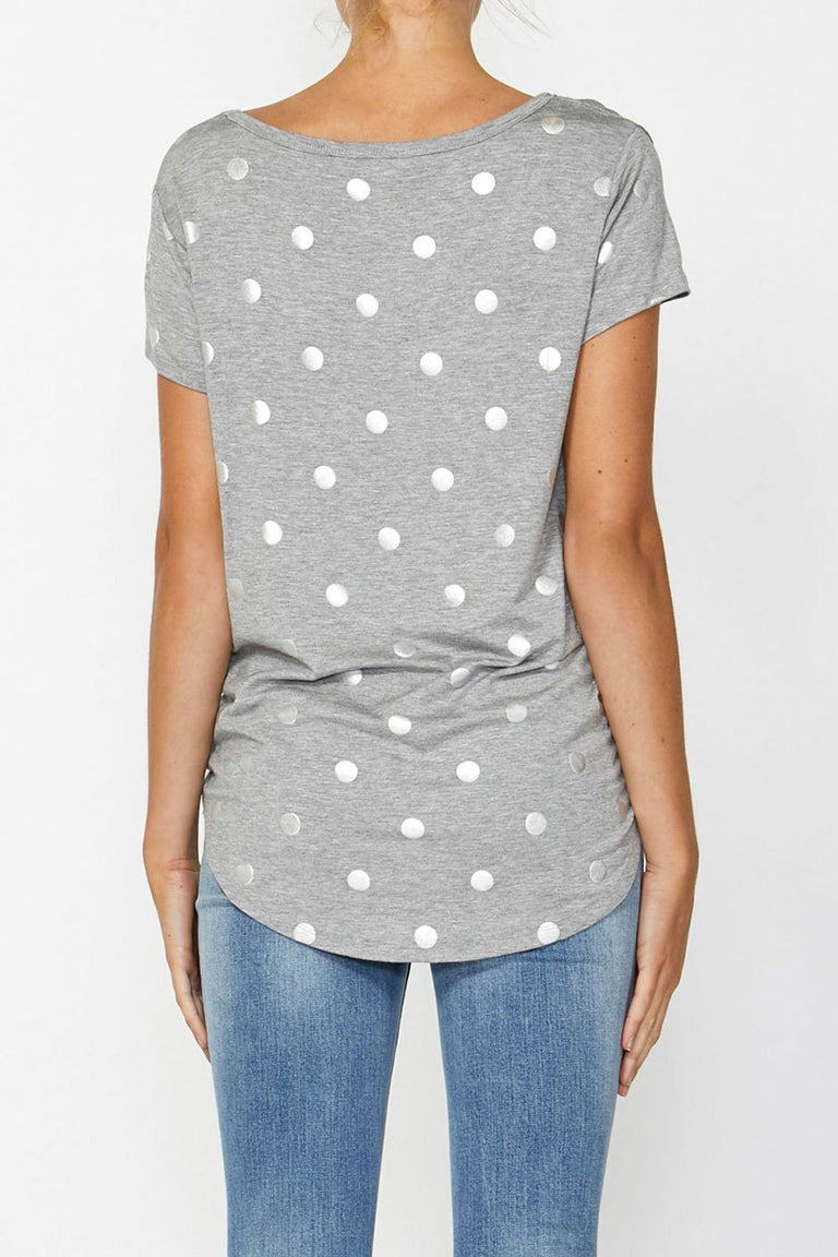 [TEST] Gabby Foil Spot Tee