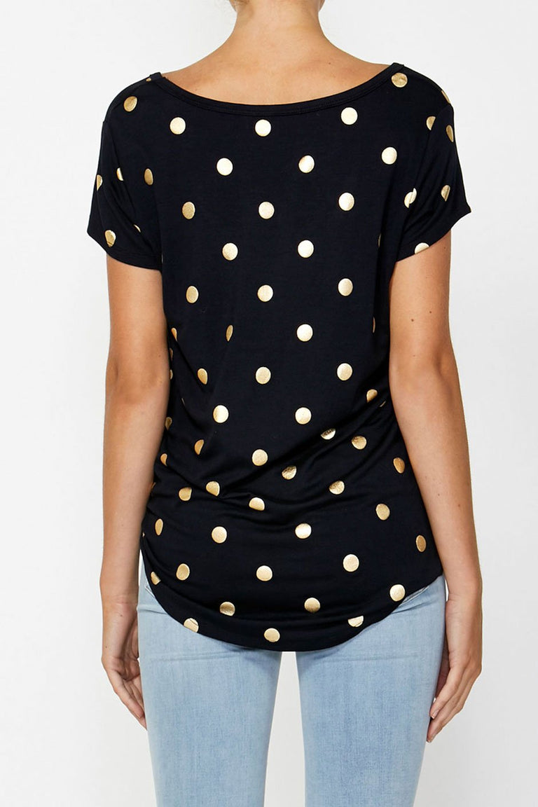 [TEST] Gabby Foil Spot Tee