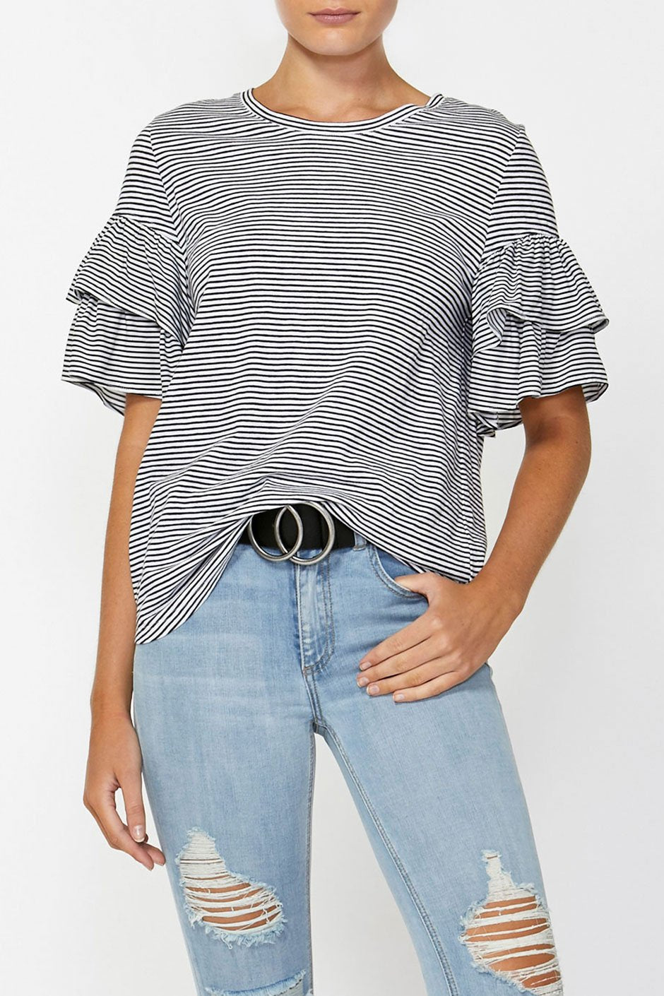 [TEST] Astra Double Frill Tee