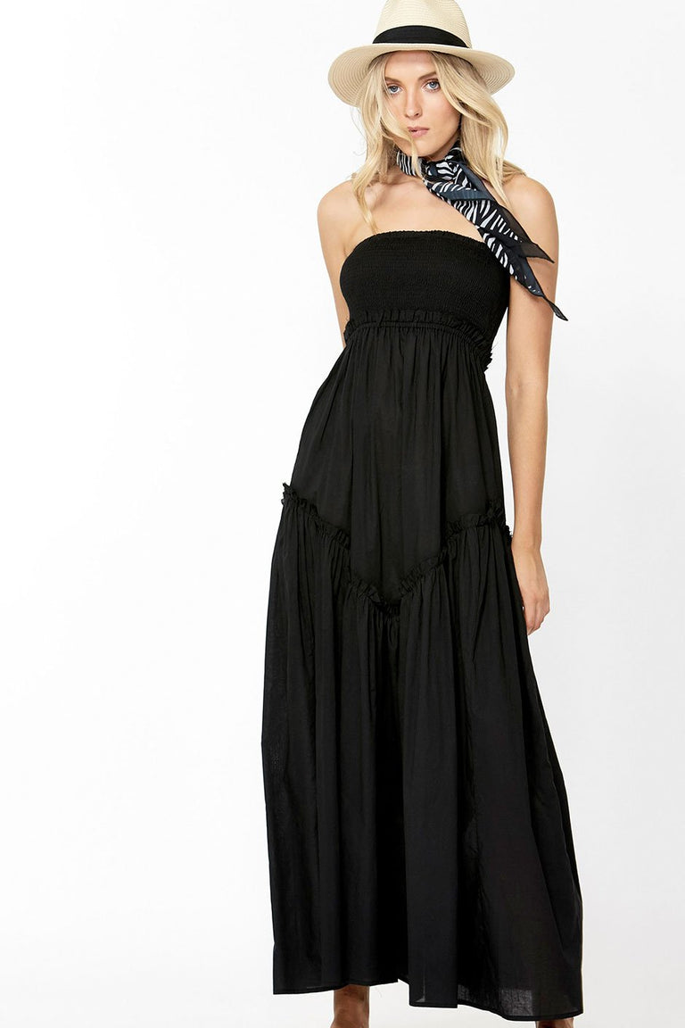 [TEST] Eva Shirred Bodice Maxi Dress
