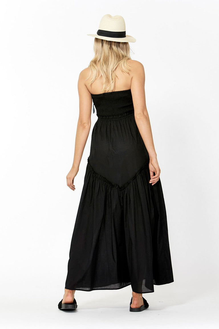 [TEST] Eva Shirred Bodice Maxi Dress
