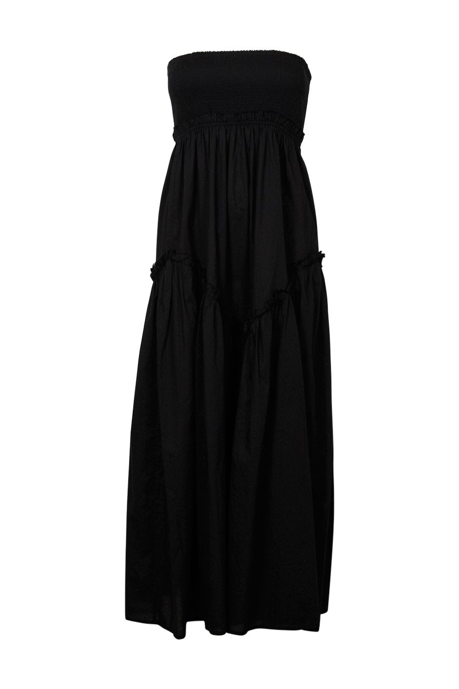 [TEST] Eva Shirred Bodice Maxi Dress