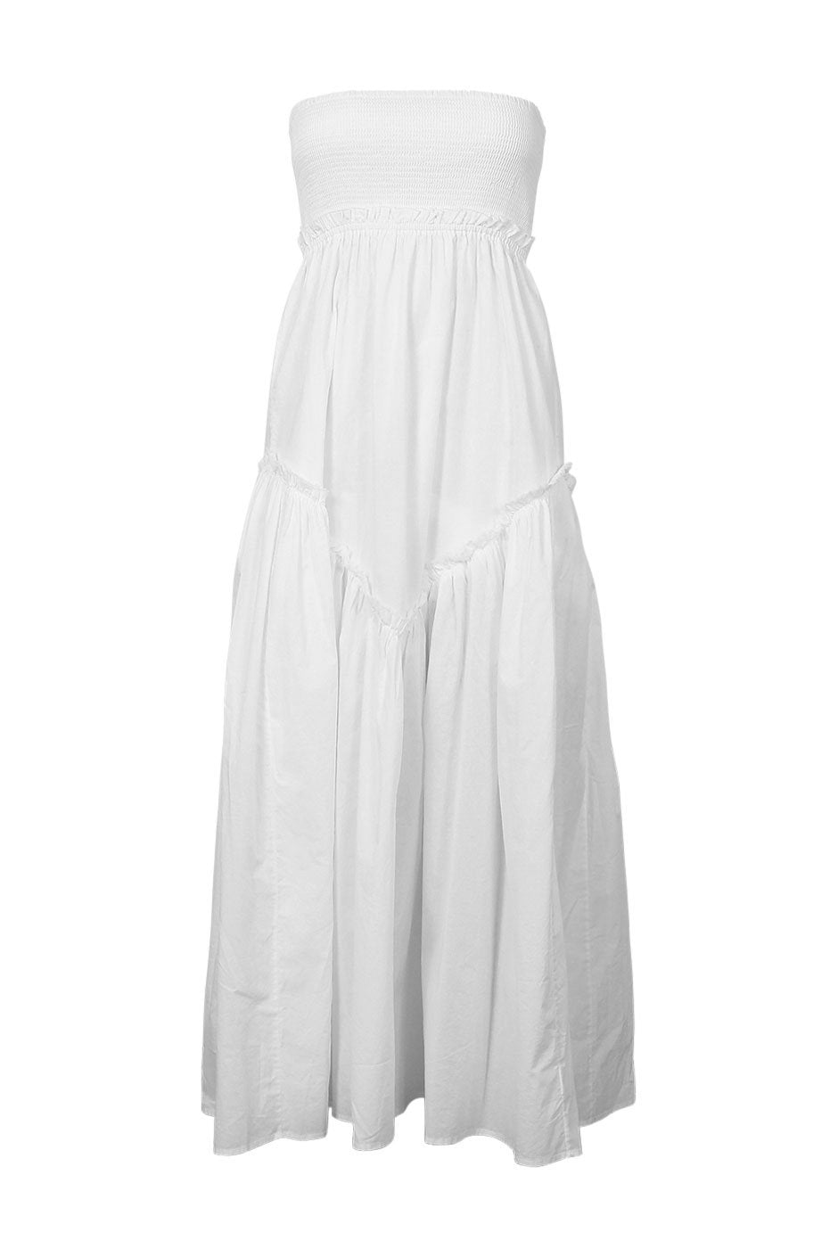 [TEST] Eva Shirred Bodice Maxi Dress