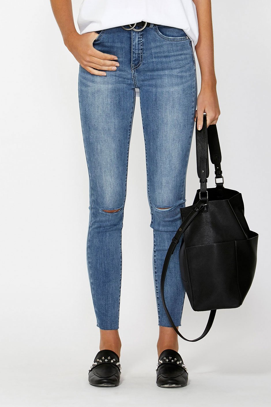 [TEST] Front Pocket Slouchy Tote Bag