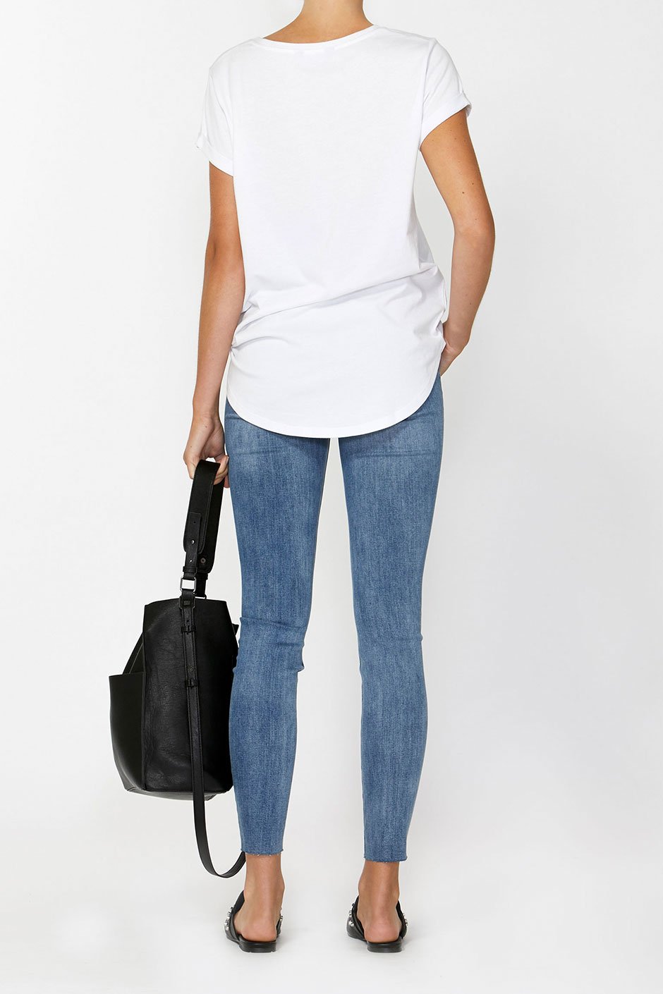 [TEST] Front Pocket Slouchy Tote Bag