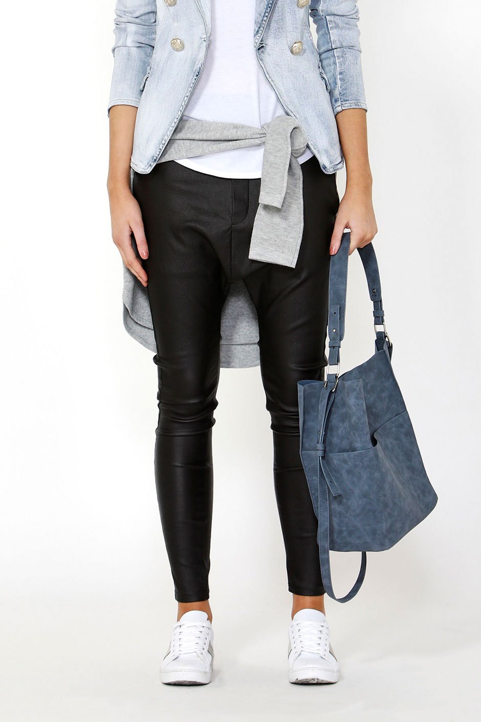 [TEST] Front Pocket Slouchy Tote Bag