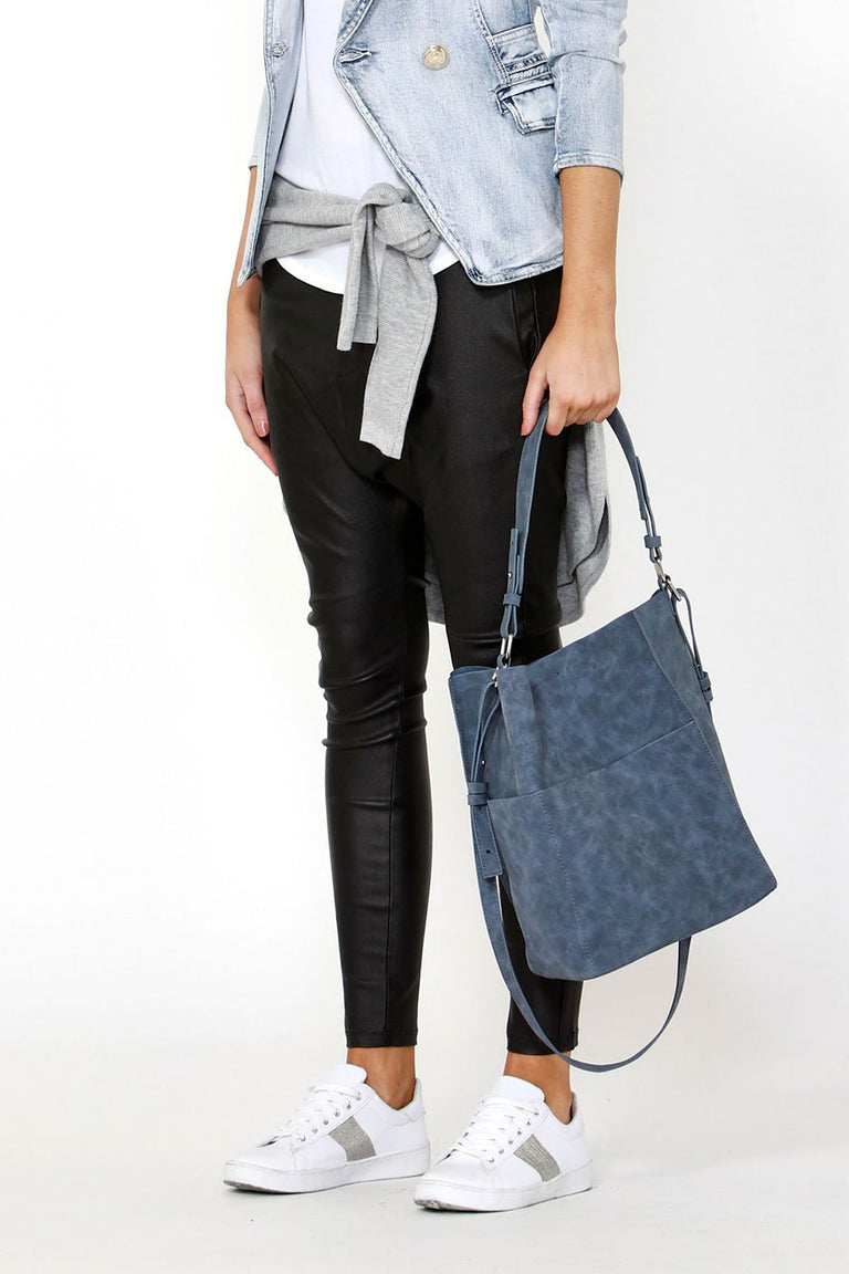 [TEST] Front Pocket Slouchy Tote Bag