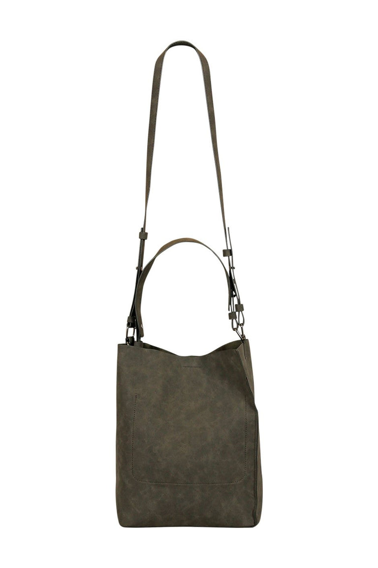[TEST] Front Pocket Slouchy Tote Bag