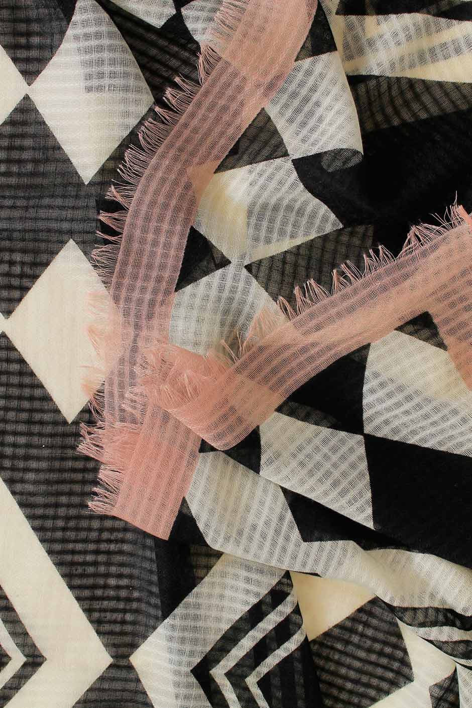 [TEST] Aztec Border Scarf