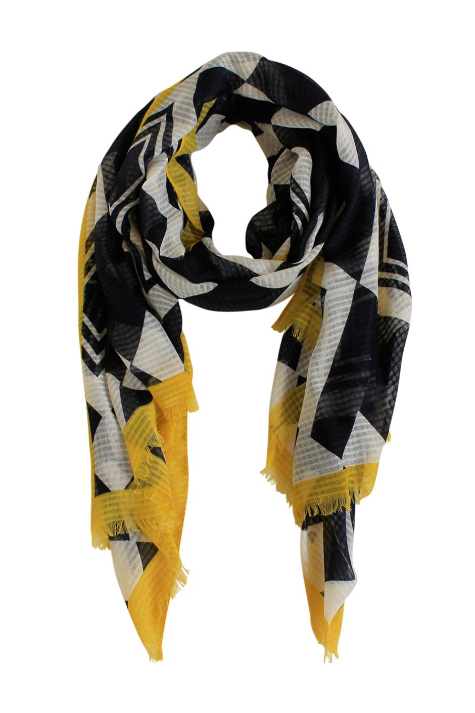[TEST] Aztec Border Scarf