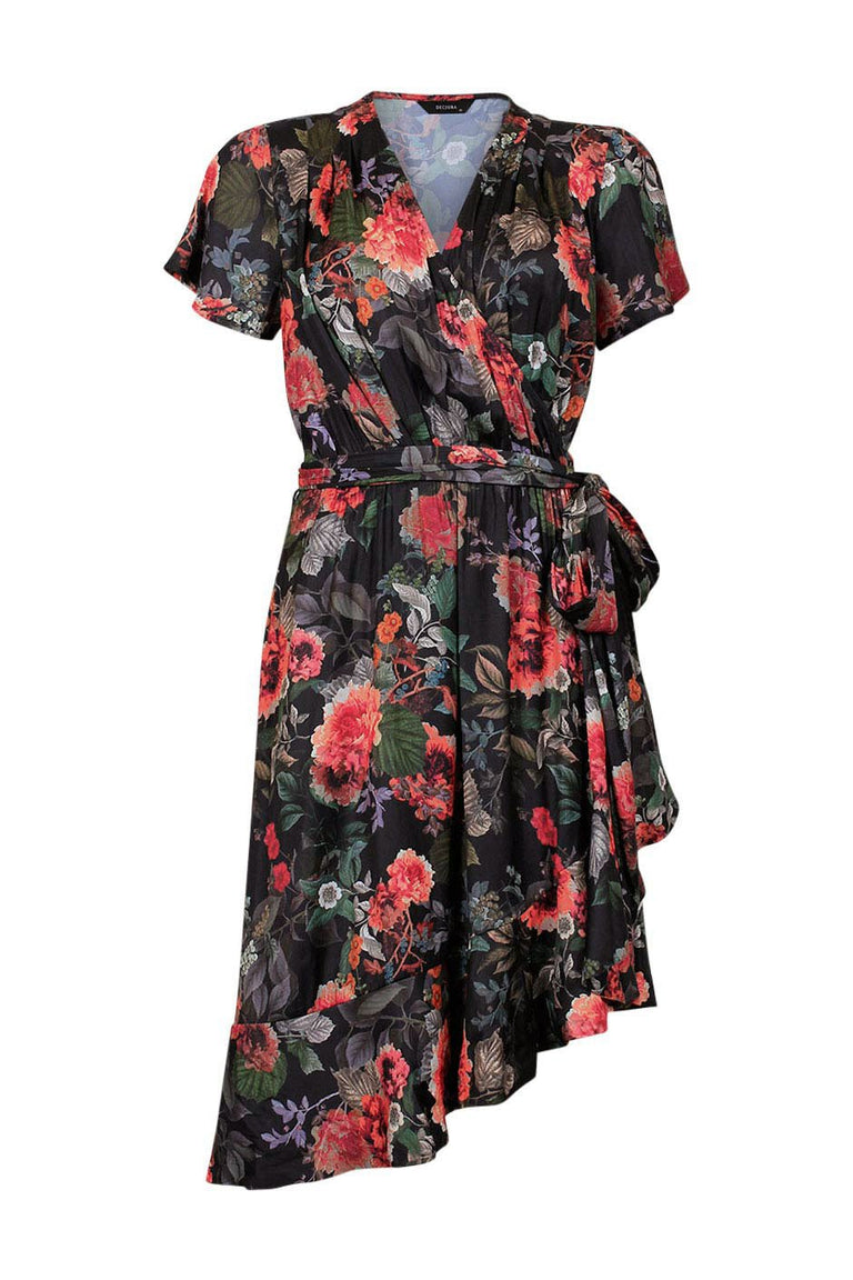 [TEST] Tahlia Wrap Midi Dress