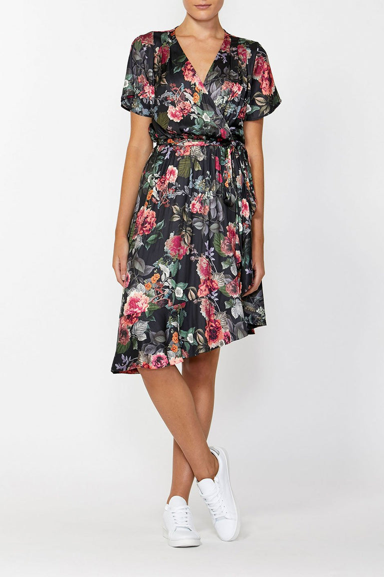 [TEST] Tahlia Wrap Midi Dress