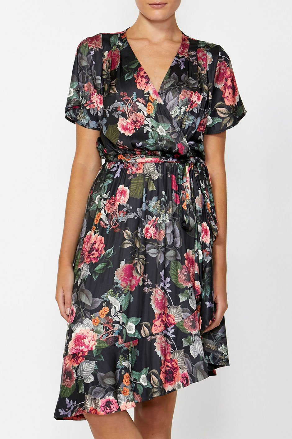 [TEST] Tahlia Wrap Midi Dress