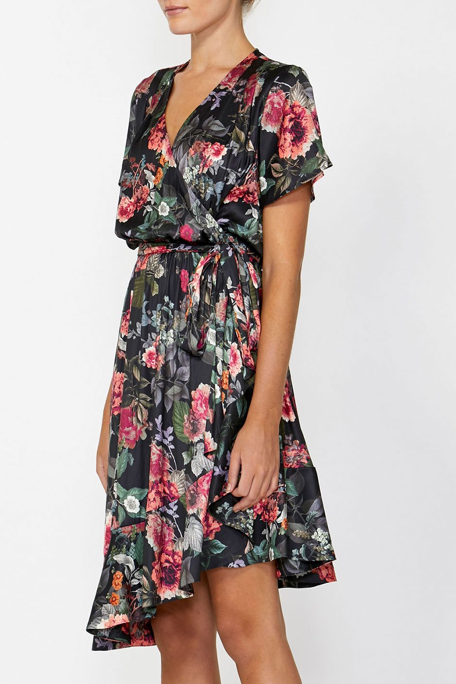[TEST] Tahlia Wrap Midi Dress