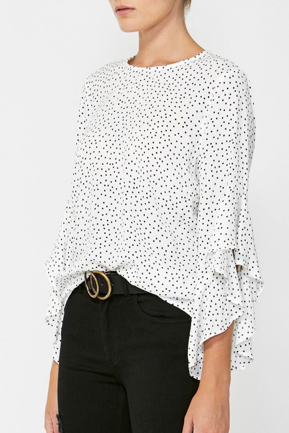 [TEST] Juliette Ruffle Sleeve Top