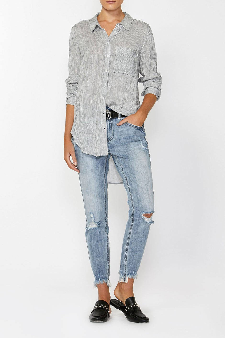 [TEST] Sorrento Pinstripe Shirt