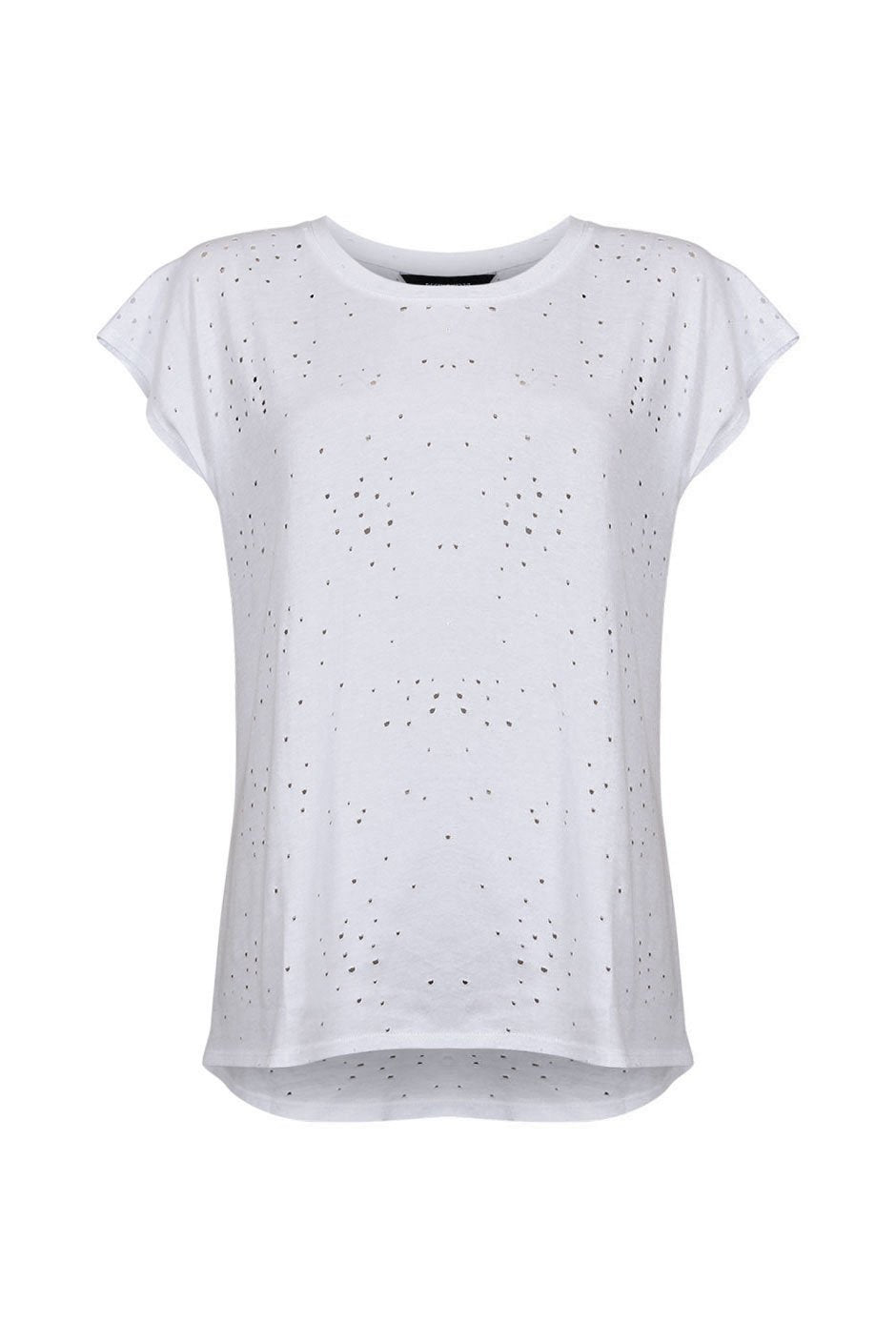 [TEST] Brooke Distressed Hole Tee