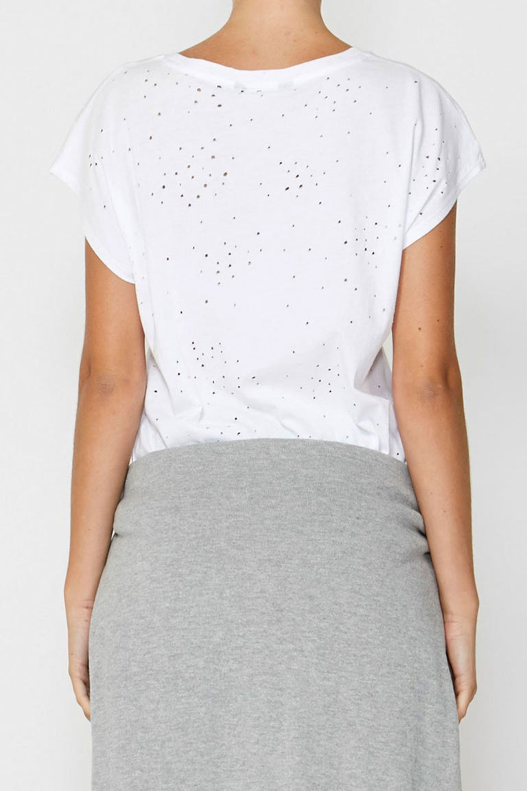 [TEST] Brooke Distressed Hole Tee