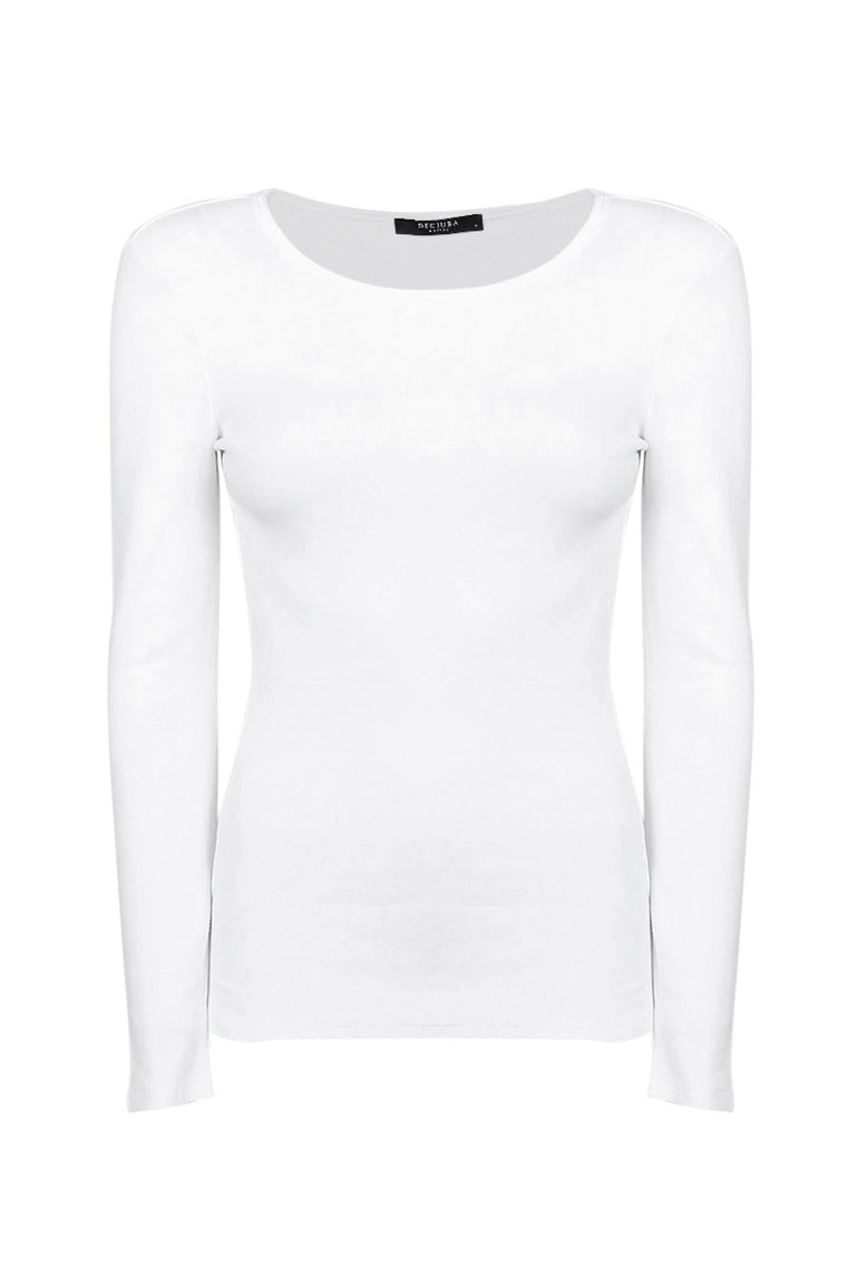 [TEST] Fitted Crew Long Sleeve Top