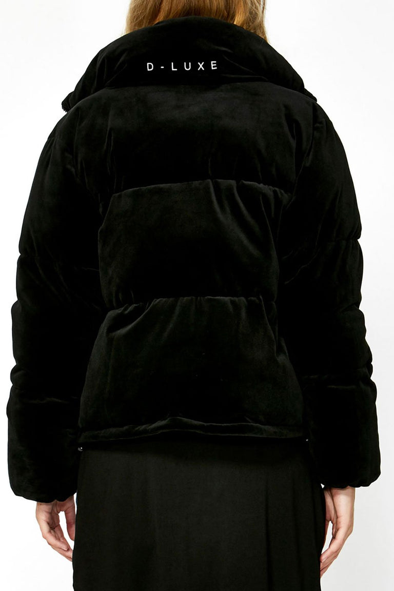 [TEST] Luxe Velour Puffer Jacket