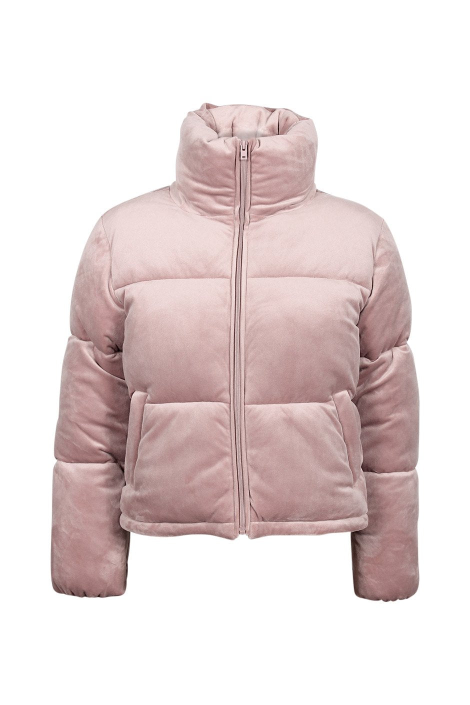 [TEST] Luxe Velour Puffer Jacket