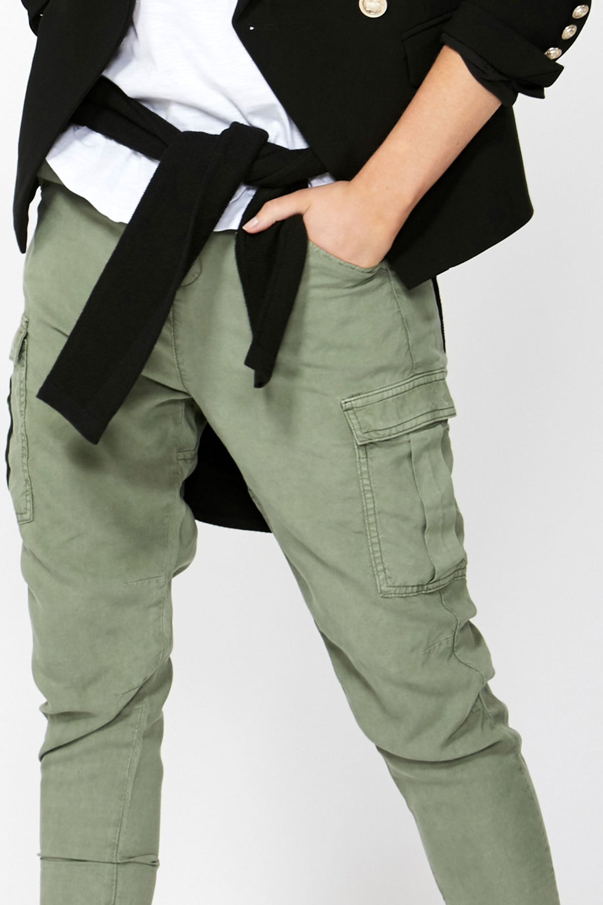 [TEST] Erica Drop Crotch Cargo Pant