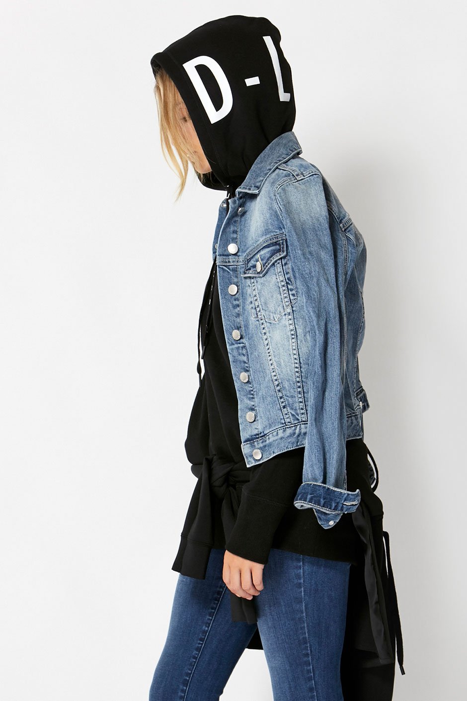 [TEST] Luxe Printed Hood Sweat