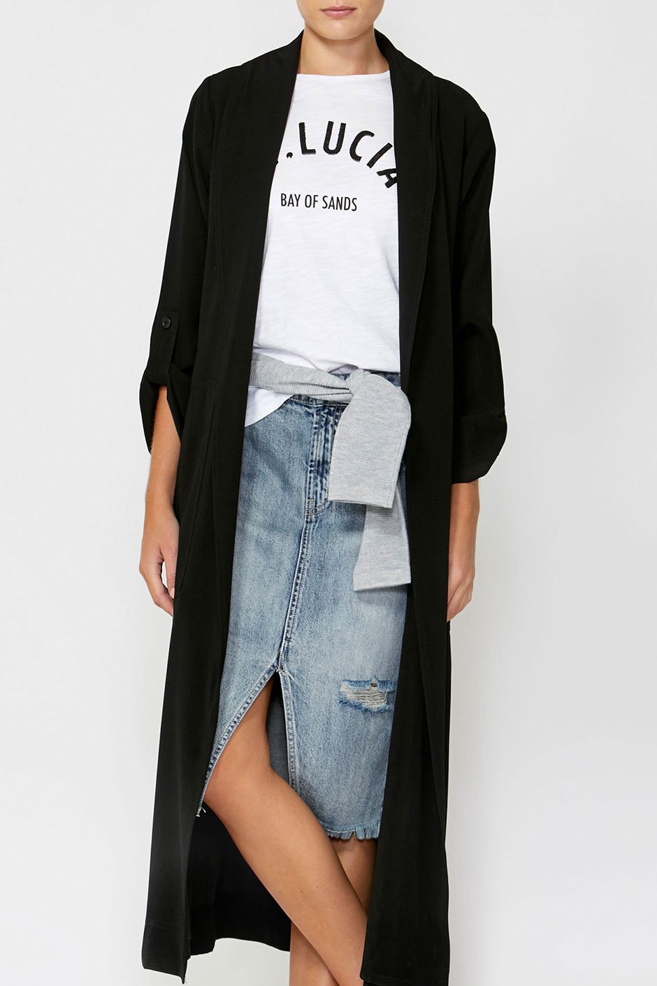 [TEST] Deb Satin Trench Coat