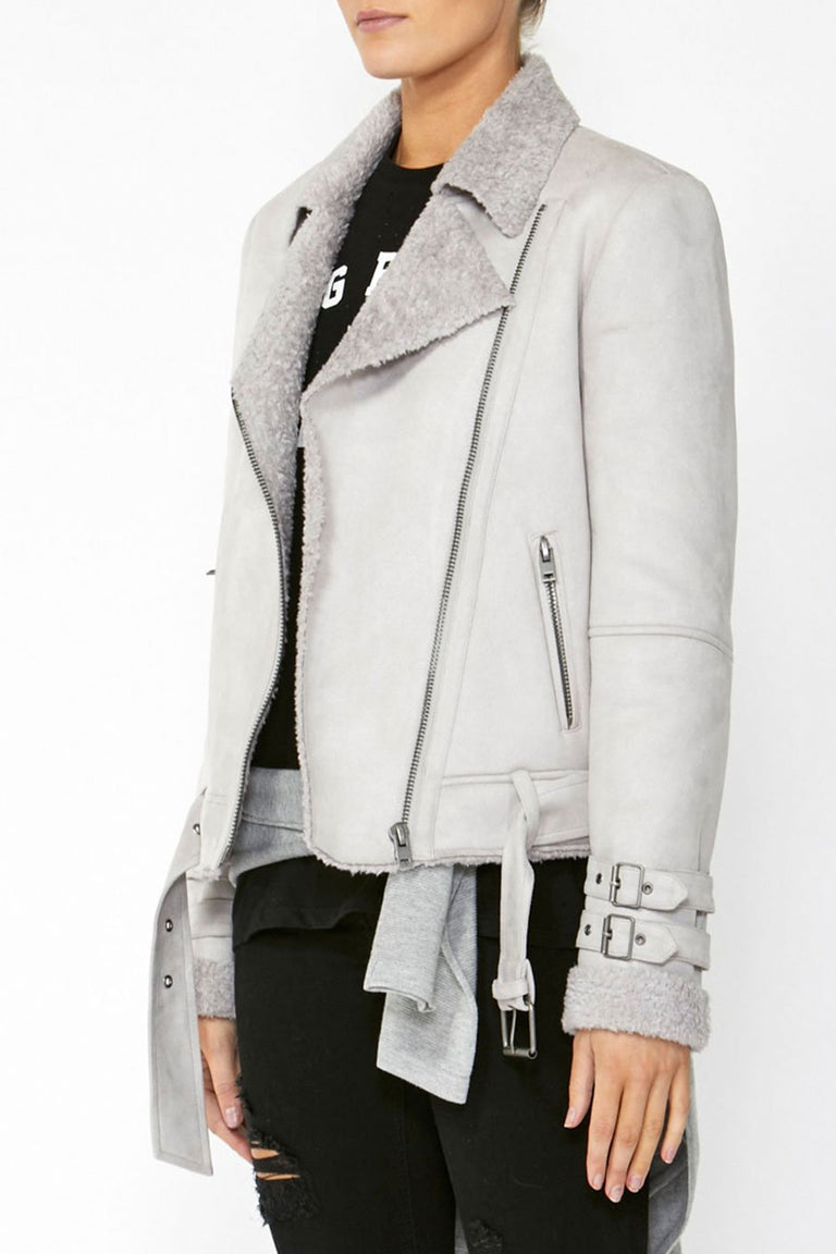 [TEST] Sara Faux Shearling Jacket