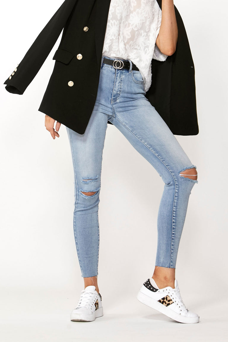 [TEST] Harper Rip Knee Skinny Jean