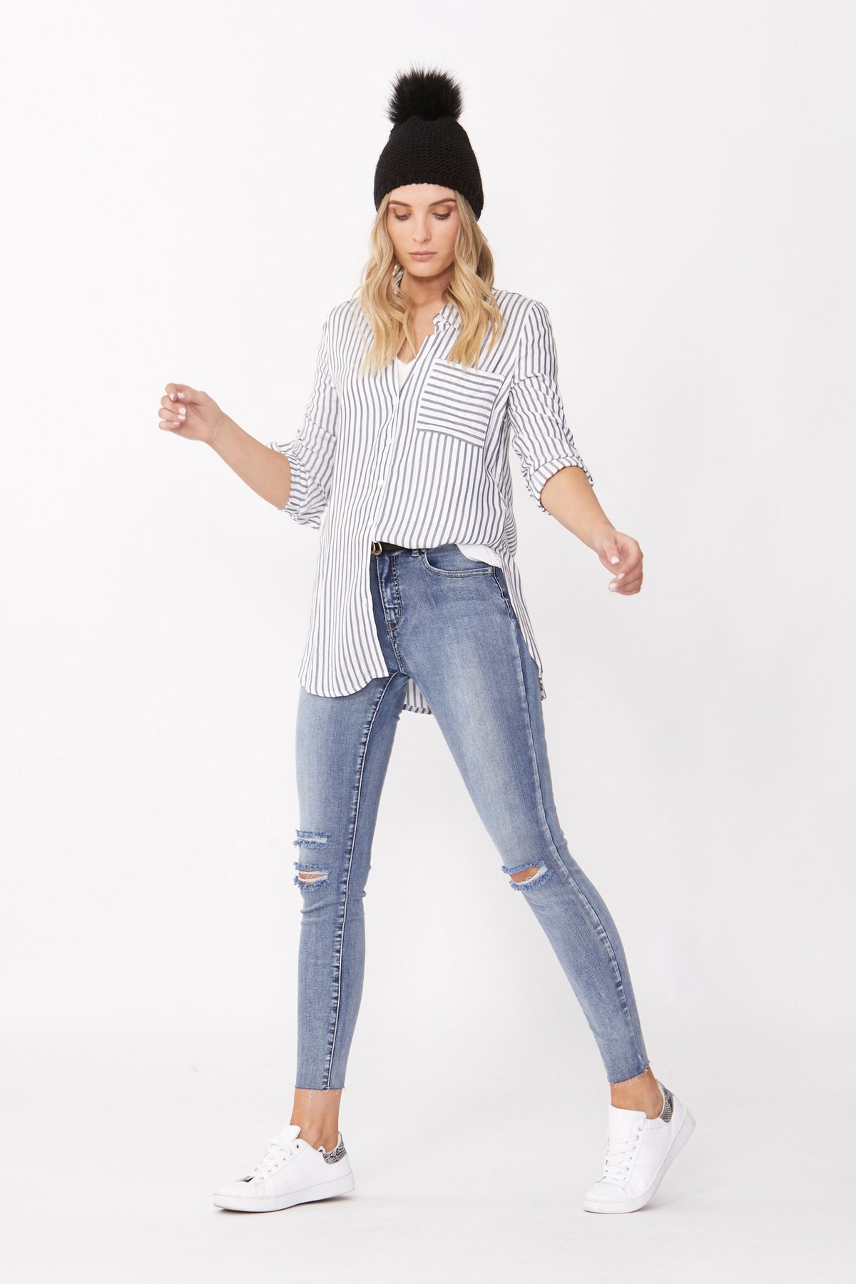 [TEST] Harper Rip Knee Skinny Jean