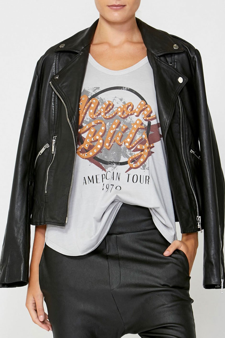 [TEST] Neon Blitz Band Tee