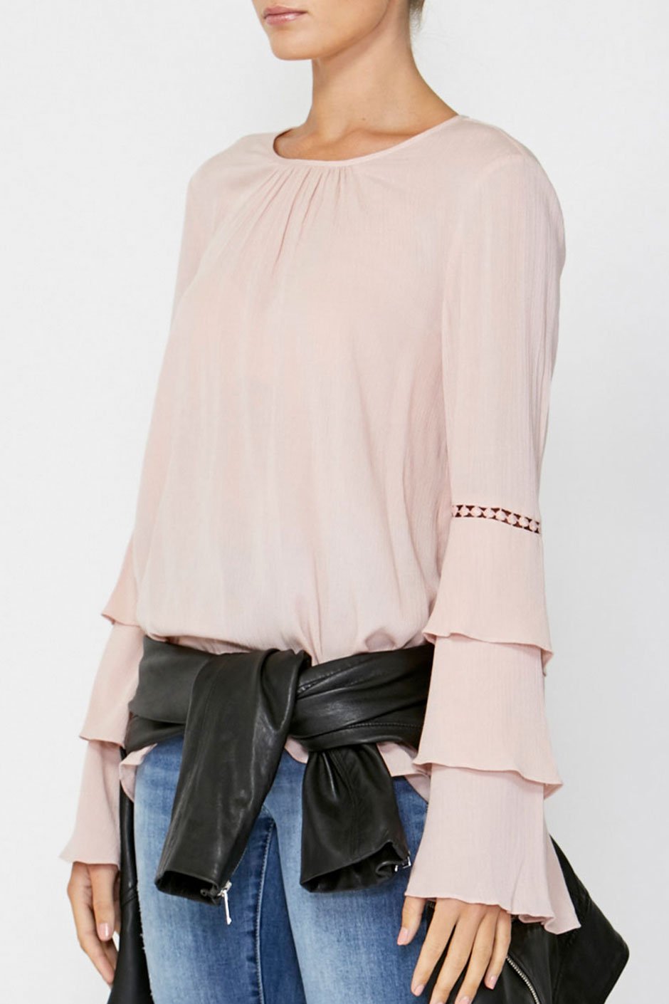 [TEST] Mia Layered Ruffle Sleeve Top