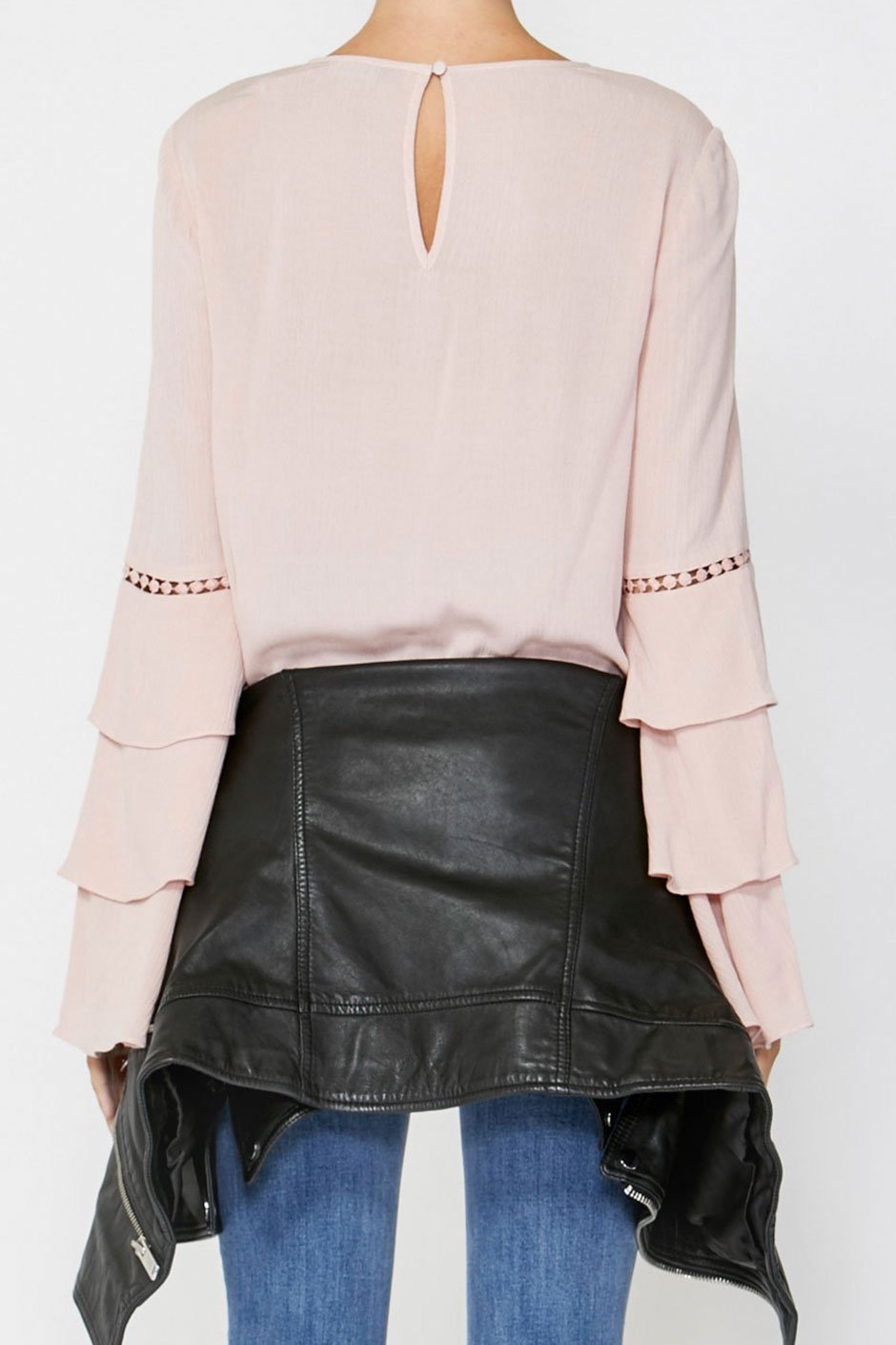 [TEST] Mia Layered Ruffle Sleeve Top
